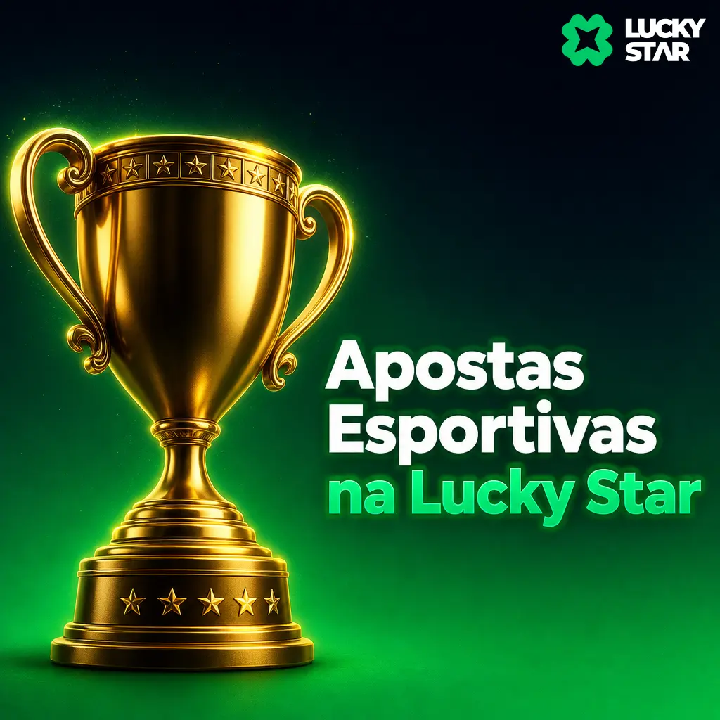 Apostas esportivas na Lucky Star: futebol, basquete, tênis, eSports e mais de 30 modalidades ao vivo e pré-jogo