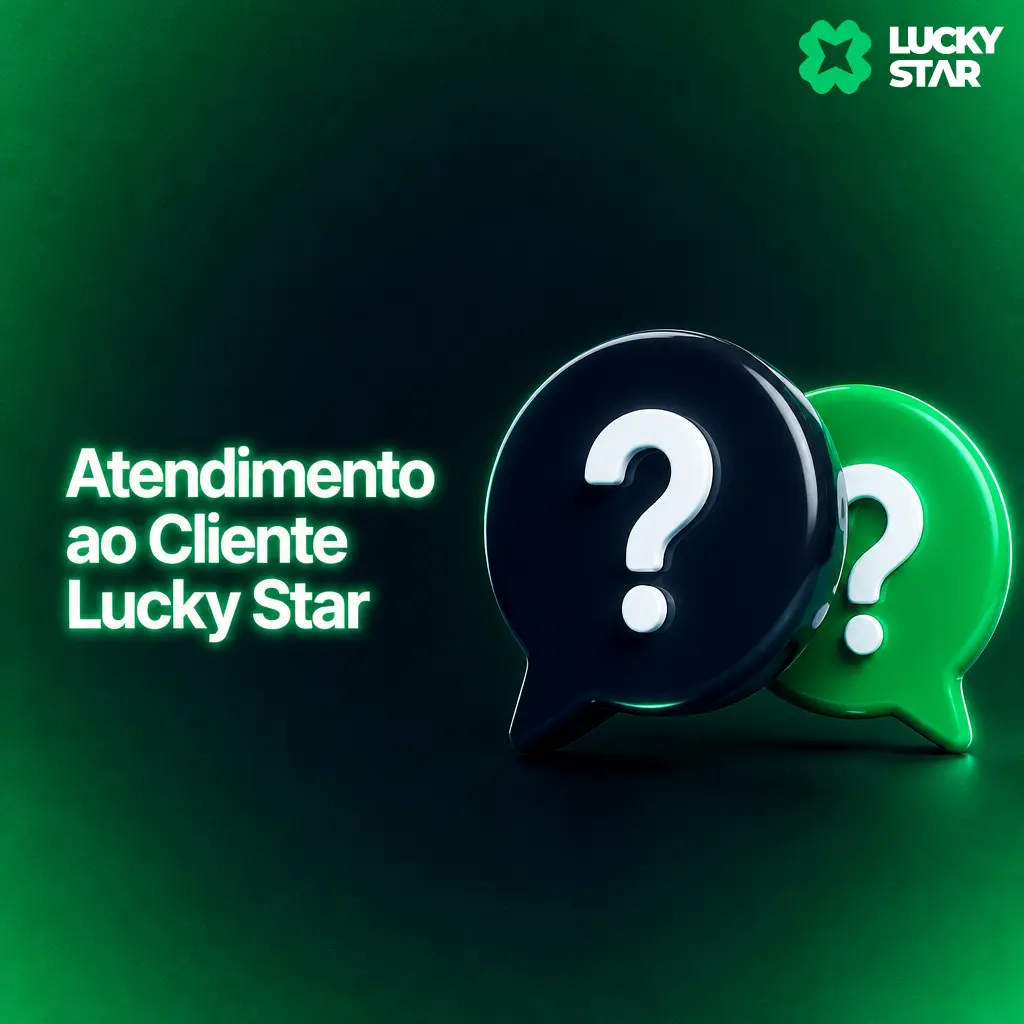 Atendimento ao cliente Lucky Star 24 horas via chat, e-mail, WhatsApp e central de ajuda com artigos por tema