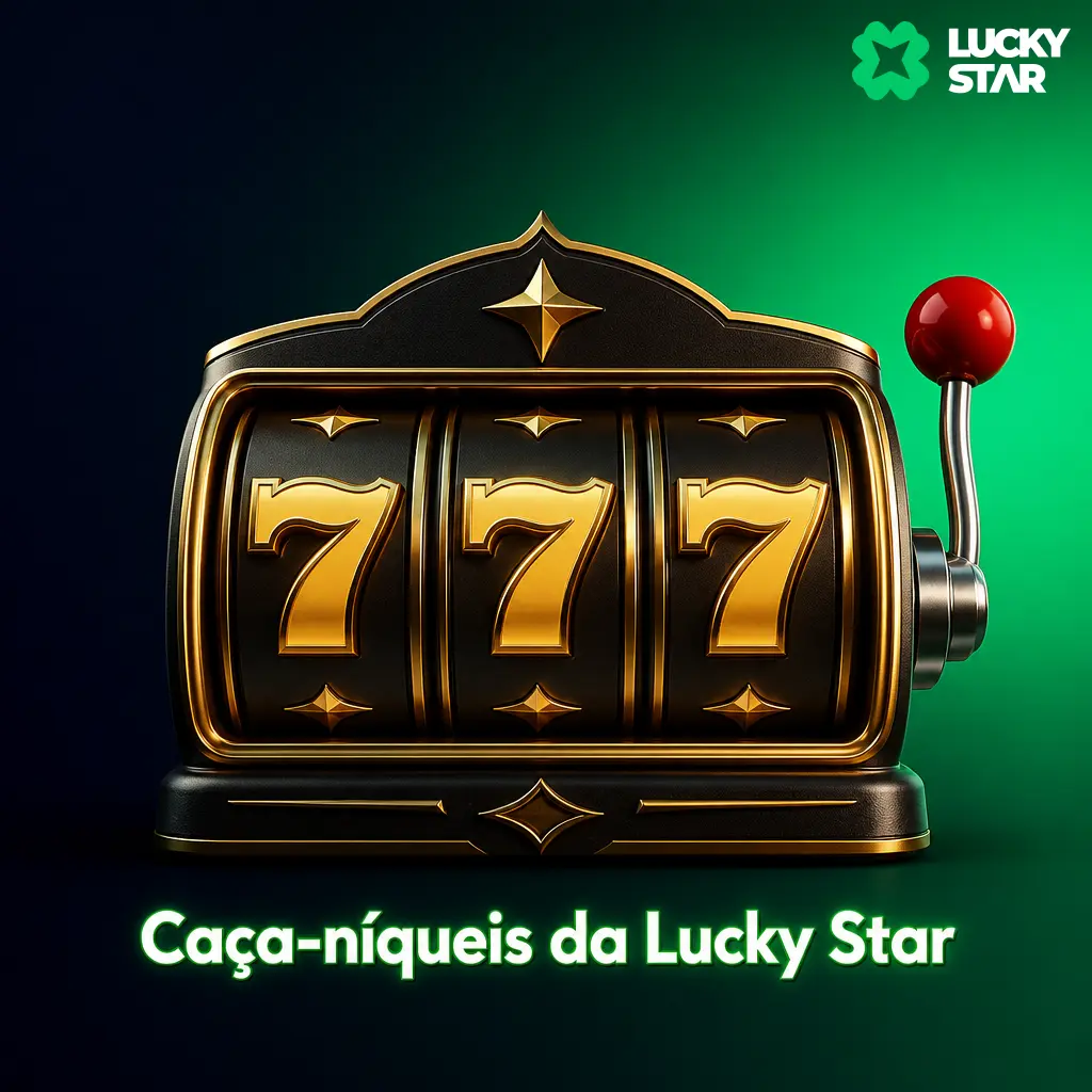 Lobby de caça-níqueis da Lucky Star com slots clássicos, 3D, Megaways e jackpots progressivos, filtrados por provedor