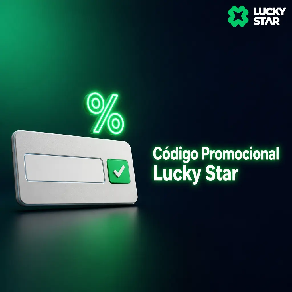Código promocional Lucky Star LUCKY500: ative bônus de boas-vindas e giros grátis no cadastro em 2026