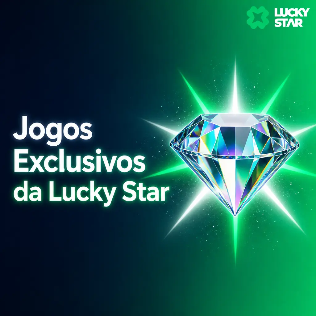 Jogos exclusivos da Lucky Star com temas próprios, bônus desde a primeira rodada e RTP de até 97%
